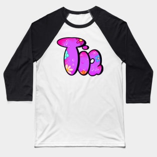 Tia Girls and womens unicorn Personalized Custom name Tia Baseball T-Shirt